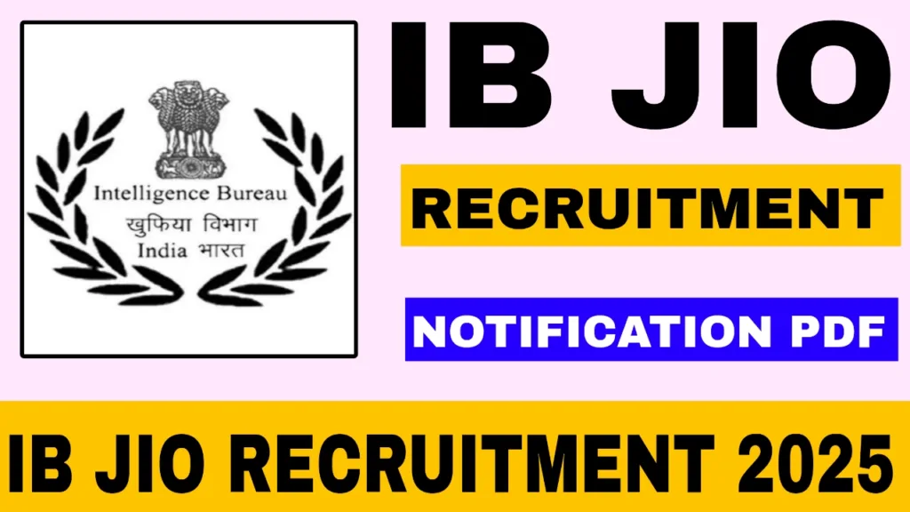 IB Recruitment 2025