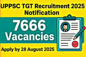 UPPSC TGT Recruitment 2025